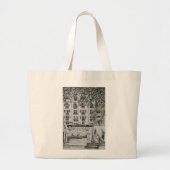 Mode van het Majestic Cannes Film festival TV Grote Tote Bag (Voorkant)