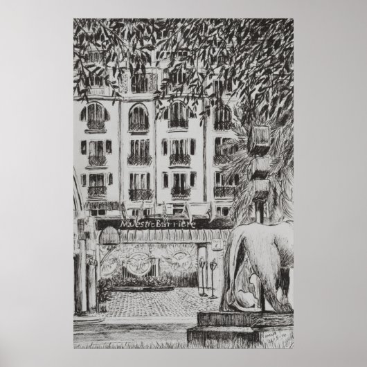 Mode van het Majestic Cannes Film festival TV Poster (Voorkant)