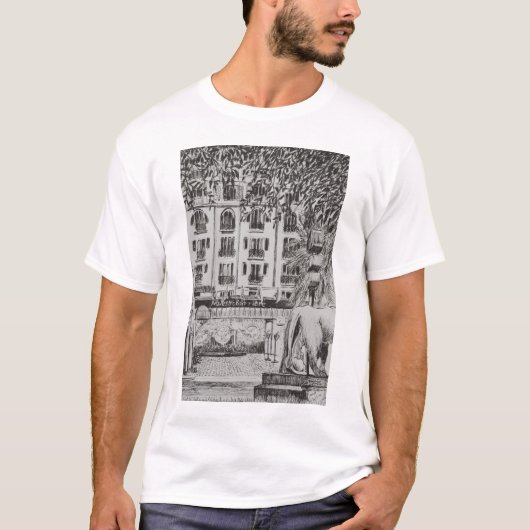 Mode van het Majestic Cannes Film festival TV T-shirt (Voorkant)