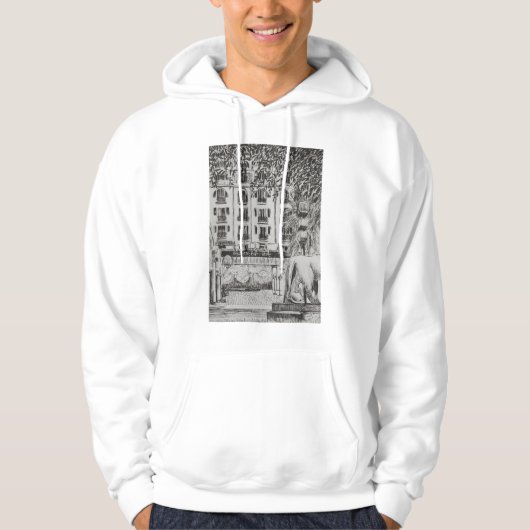 Mode van het Majestic Cannes Filmfestival Hoodie (Voorkant)