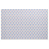 Mode van Israel Flag & Red Heart Stof (Fat Quarter)