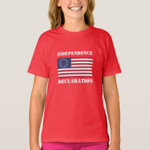 Mode van kinderen NIEUWE ONAFHANKELIJKE VERKLARING T-shirt