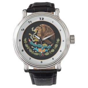 Mode van Mexicaanse en Mexicaanse adelaar Horloge
