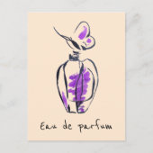 Mode van parfumflessen Eau de parfum Briefkaart (Voorkant)