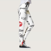 Mode van Parijs: glamourpatroon. Leggings (Rechts)