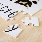 Mode van Parijs:  glamourpatroon. Legpuzzel (Zijkant)