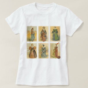 Mode van  Parijs - middeleeuws T-shirt