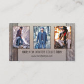 Mode van portefeuillemaatschappijen Mannen retail Visitekaartje (Voorkant)