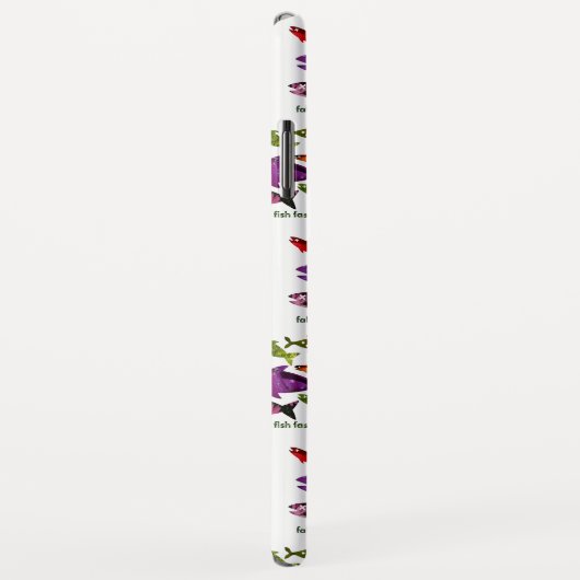 mode van vis Case-Mate iPhone case (Achterkant/rechts)