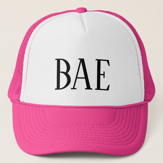 Mode van vrouwen Novelty BAE Trucker Pet (Voorkant)