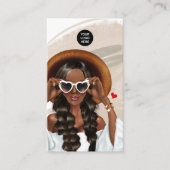 Mode van zomertijden Visitekaartje (Voorkant)