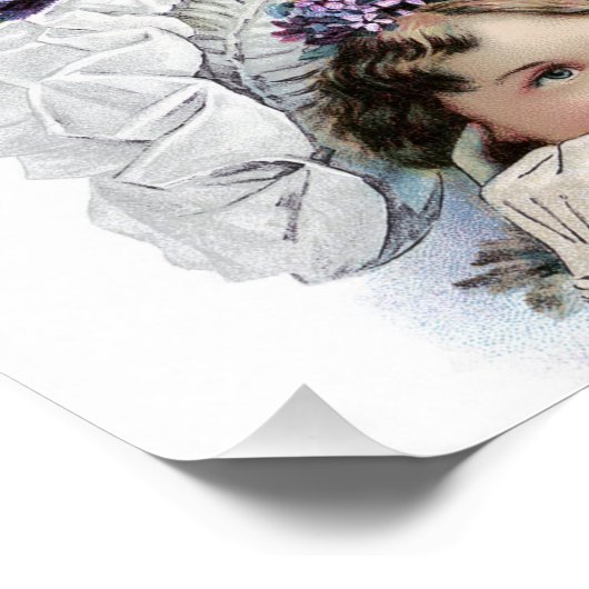 Mode Victoriaans Petten Poster (Hoek)