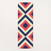 mode vierkantjes yogamat (Achterkant)