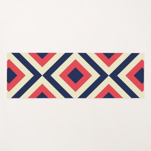 mode vierkantjes yogamat (Voorkant (horizontaal))