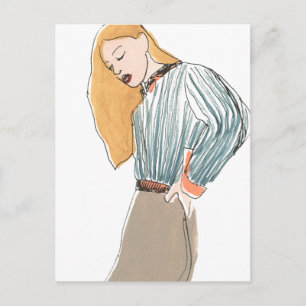 Mode Vignette Briefkaart