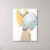 Mode Vignette Canvas Afdruk (Voorkant)