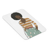 Mode Vignette Portret Magneet (Rechterzijde)