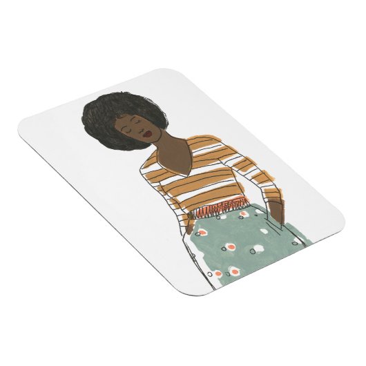 Mode Vignette Portret Magneet (Rechterzijde)