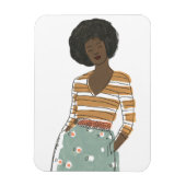 Mode Vignette Portret Magneet (Verticaal)