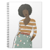 Mode Vignette Portret Notitieboek (Voorkant)