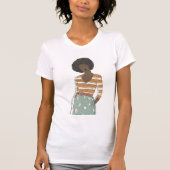 Mode Vignette Portret T-shirt (Voorkant)