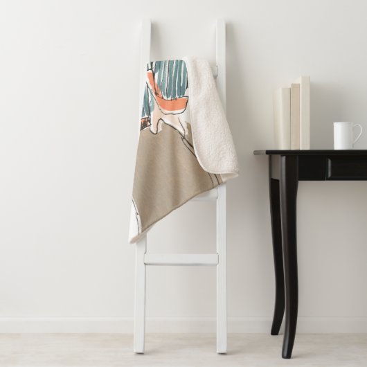 Mode Vignette Sherpa Deken (In situ)