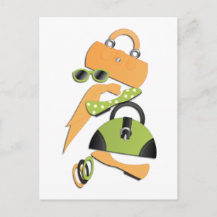 Mode vindt briefkaart