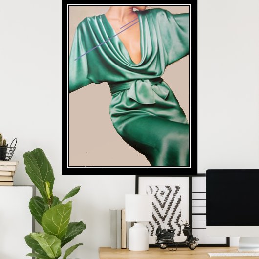 Mode Vintage Poster (Thuiskantoor)