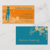 Mode Visitekaartje (Voorkant / Achterkant)