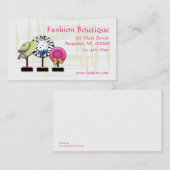 Mode Visitekaartje (Voorkant / Achterkant)