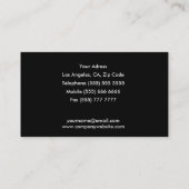 Mode Visitekaartje (Achterkant)