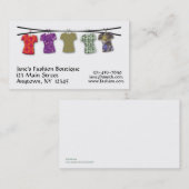 Mode Visitekaartje (Voorkant / Achterkant)