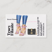 Mode Visitekaartje Glam Chic Diamond (Voorkant)