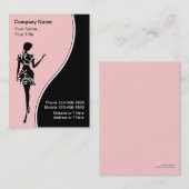 Mode Visitekaartjes (Voorkant / Achterkant)