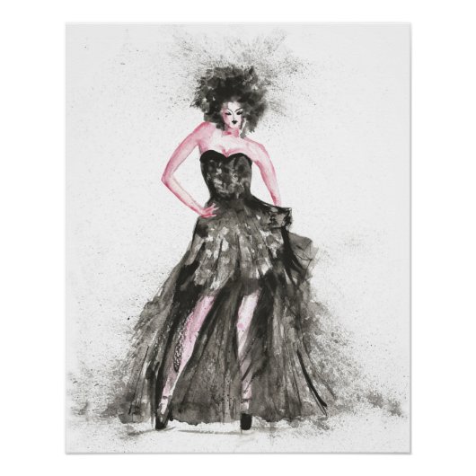 Mode Vogue Woman Perfect Poster (Voorkant)