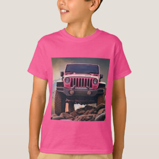 Mode voor baby Jongen auto gedrukt ontwerp tishirt T-shirt