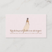 Mode voor de bruiloft van de Bridesmaid-partij Visitekaartje (Voorkant)