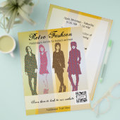 Mode voor de Sjabloon van de flyer (Voorkant /achterkant)