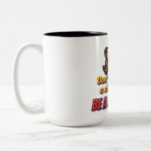 "Mode voor het Wilde Hart!" Tweekleurige Koffiemok