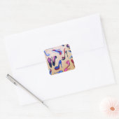 Mode voor hogedrukschotels met pompen vierkante sticker (Envelop)