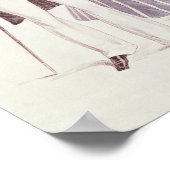 Mode voor mannen en vrouwen 1830 poster (Hoek)