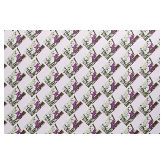 Mode voor orchidee bloemen stof (Fat Quarter)