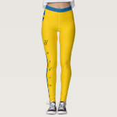 Mode voor reizen en sportliefhebbers in Zweden en  Leggings (Voorkant)