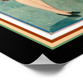 Mode voor 'Roaring twenties' deco afdrukken 16 x 2 Poster (Hoek)