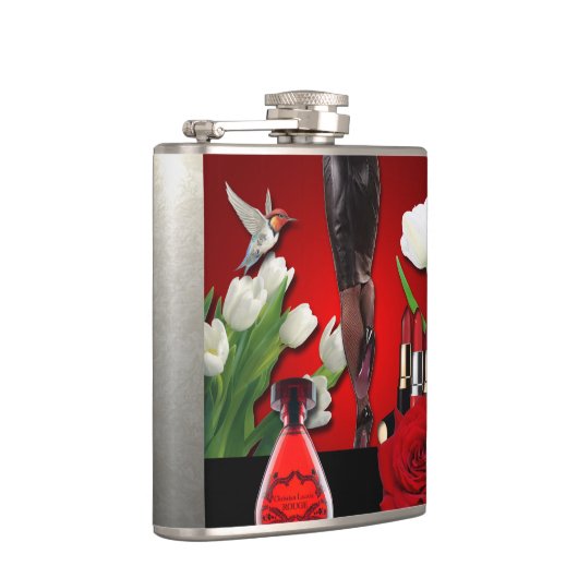 Mode voor rode en zwarte meisjes heupfles (Rechts)