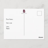 Mode voorjaar briefkaart (Achterkant)