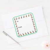 Mode Vooruit Jackalope Sticker (Envelop)