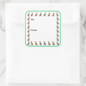 Mode Vooruit Jackalope Sticker (Tas)