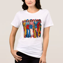 Mode vooruitstrevend Tri-Blend shirt