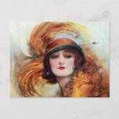 Mode Vrouw 1920 Briefkaart (Voorkant)
